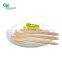 Disposable assiette jetable fourchettes couteaux pour mariage wooden forks for restaurants