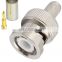 BNC Female Jack to RCA Male Plug Adapter Straight Connector