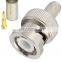 CCTV Security Surveillance Camera Male BNC Connectors RG59 RG6 BNC Male Compression Connector Screw On Coaxial Terminal
