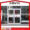 floor spring exterior door design aluminum double front door for sale