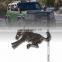 3D  Bronco Logo Metal Car Sticker Fender Emblem Badge Chrome Decal Car Styling For Ford Bronco Car Side 5.20in