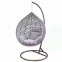 High quality PE Rattan Metal Stand Patio Hanging Swing Egg Chair for Outdoor or Garden