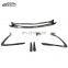 C117 Update CLA45 AMG Carbon Fiber Front Bumper Trim Front  Canard Fin For Benz C117 CLA 16-19