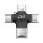 4 in 1 mini Pendrive Card Reader OTG Factory Price Type-C Usb for phone Android IOS magnetic Smart TF Card Reader
