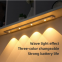 Ultra-Thin USB LED Cabinet Lights Multi-Function 3-Mode Lighting Motion Sensor Wireless Bedroom Wardrobe Closet Kitchen Use