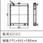 high quality Excavator Radiator Cooling System E312B E312C E312D Excavator Aluminum Radiator For Excavator Parts
