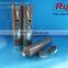 250ml brown soft tube with gold flip top cap, 8.45oz PE cosmetic tube