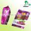Side gusset bag bottom gusset bag side gusset food bag