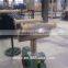Polymer filtration double pillar melt filter