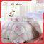 Portable 70% goose down feather throw quilt with high quality