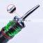 stainless steel wine pourer classic Bottle Poure with tapered spout stop drop wine aerating pour spout measured pourer