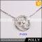 2015 Newest Arrival Latest Design Saudi Gold Jewelry Necklace
