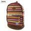 Aztec tribal pattern with jacquard fabric for backpack