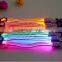 Sailor Nylon Stripe LED Luminous Pet Dog Collar 3 Size for Large and Small Dogs Puppy LED Flashing Collar Safety Night