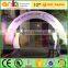 Colorful outdoor inflatable rainbow arch for advertise