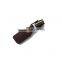Brown Black Quality OEM Leather PU PVC Zipper Pull
