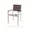 Outdoor wood modern dining chairs restaurant chair