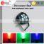 Waterproof 7pcs RGBWA 5in1 Mini LED Flat Par Light,Mini Black Light LED Par Light