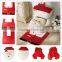 2015 New Product Christmas Toilet Set Christmas decoration