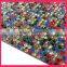 hot sale bling bling colorful hot fix rhinestone mesh for cloth WRT-011