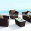 Outdoor rattan sofa set