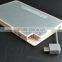 Universal mobile power bank with 4000 capacity 5v 2 A super thin built in USB power bank Portable Mobile Charger