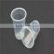 clear disposable plastic cup for beverage , beer pong cup