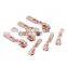 2015 hot sale No.5 auto lock rose golden shiny golden zipper slider