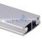 Aluminium alloy extrusion profiles with CNC machining and anodizing