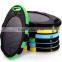 waterproof solar power bank with charging usb cable for mobile phone