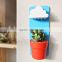 Wall Mount Rainy Pot Flower Pot With Cloud-Shaped Water Filter-Indoor Hanging Flower Planter-Pouring Shower Water
