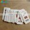 Plastic Retangular Imprinted Key Tags with Logo & Numbers