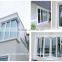 high quality interior heat reflective glass pvc casement window