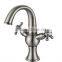 double handle basin faucet tap antique bronze finish