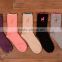 Dog Embroider Ankle Socks, Cartoon Socks, Winter Knitted Socks, Warm Socks,Weave Socks,