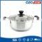 High standard production kitchen wholesale bulk stainless steel pots and pans