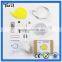Cute mini elephant automatic voice control led bulb sensor night light lamp for children