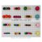 Round beads wooden crafts 20mm candy colors 5 pcs for jewelry bracelet and necklace                        
                                                Quality Choice