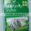 Emergency Survival Mylar Thermal Reflective Cold Weather Shelter Tube Tent - Accommodates 2 Adults - 8' X 3'