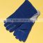 Blue cowhide split leather Welding glove