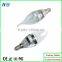 Aluminum 3W E27 E14 B22 LED Candle Light CE ROHS High power beads