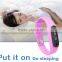 E06 Smart Wristband/s Touch Screen Fitness Wearable Bracelet Activity Tracker Pedometer Bluetooth 4.0 Smartband for Android/IOS