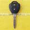 Toyota Carola smart remote key shell blank case with Toy43 blade