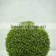 Ornamental good looking artificial grass ball for indoor decoration
