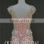 Real Sample Cap Sleeve Crystal Beaded Bling Sequin Mermaid Evening Dress