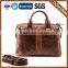 Professional Factory Supply Buckled Custom Print Custom Design Quality Guaranteed Men'S Genuine Leather Bag Briefcase