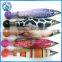 Bowling Pattern Varied Plastic Ballpoint Metal Hook