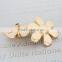 YX8162 New Design Fashion Flower Shape Metal Snap Buttons for Garments