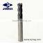 Solid Carbide End mill China manufacturer be coated For High Hardened