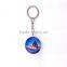 Custom Keychain Manufacturer Metal USA New York Souvenir Crystal Glass Keychain